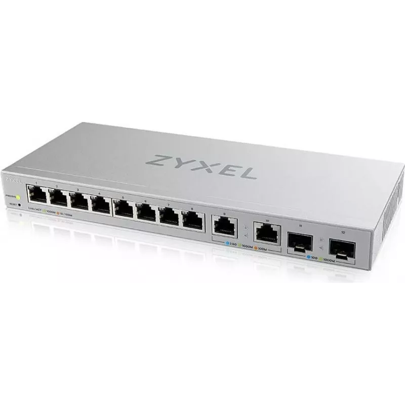 Zyxel XGS1210-12-ZZ0102F Netzwerk-Switch Managed Gigabit Ethernet (10/100/1000) Grau