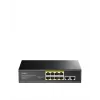 Netzwerk-Switch Cudy FS1010PG — 10/100 Mbps, 8 PoE-Ports, 2 Uplink, 120W PoE-Budget, Metallgehäuse