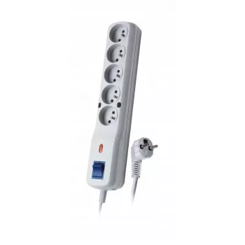 Überspannungsschutz lestar LF-530WA 3L EMI/RFI 5,0 m — 3‑fach, EMI/RFI-Filterung, 5,0 m Kabel