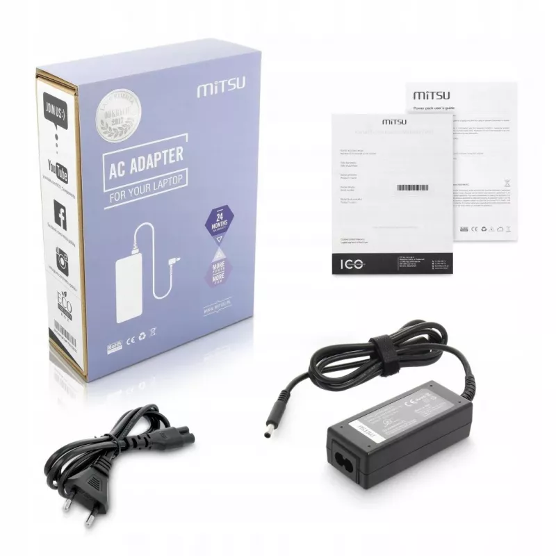 Netzteil MITSU ZM/DEL19523 19,5 V 2,31 A für tragbare Geräte (MPN 5ZM016)