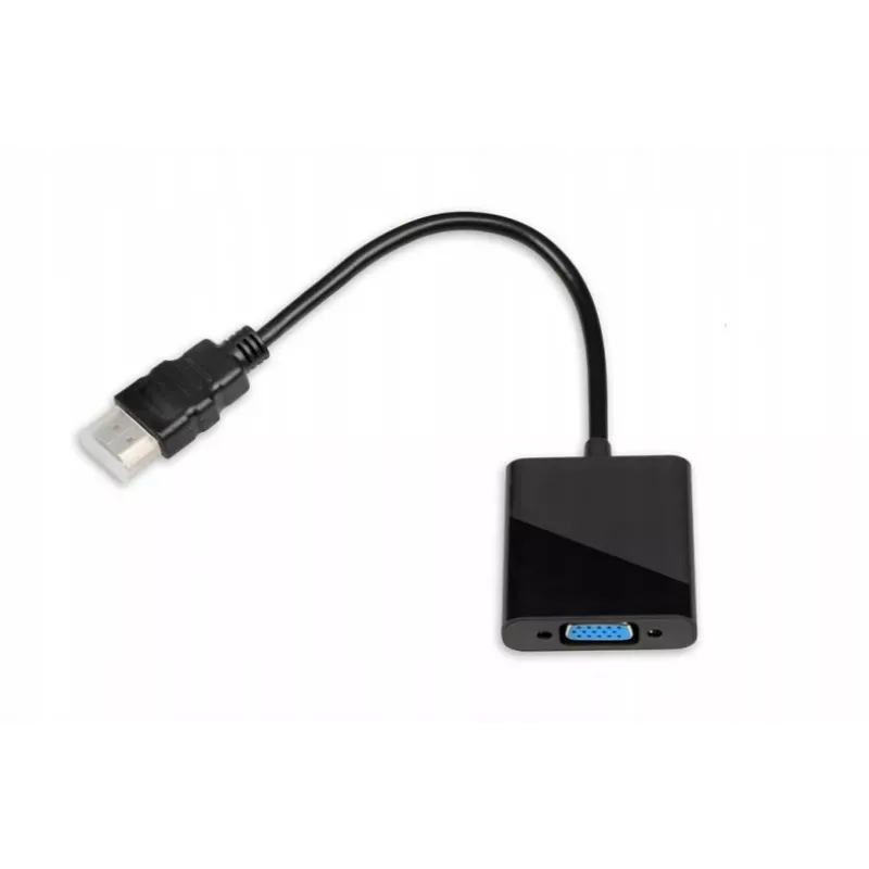 iBox IAHV01 HDMI-auf-VGA-Adapter, schwarz