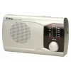 Tragbares Eltra EWA Silber Radio — AM/FM-Empfänger, batteriebetrieben