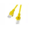 LANBERG Netzwerkkabel RJ-45 Cat5e PCU5-20CC-0025-Y, 0,25 m, gelb, U/UTP, CCA, 26 AWG