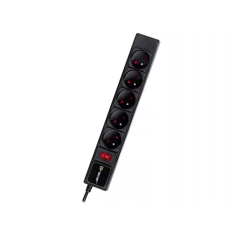 Überspannungsschutz TRACER PowerGear Tracer 47138 5 m Schwarz Steckdosenleiste mit 5 m Kabel