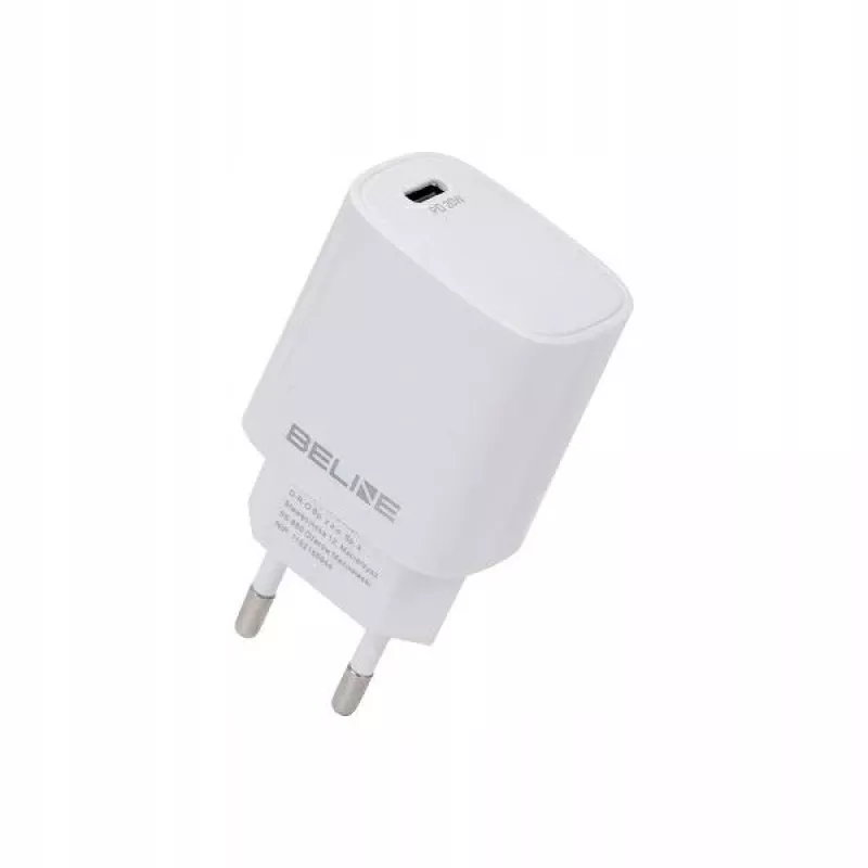 Ladegerät Beline Beli2161 20W PD 3.0 weiß USB-C Schnellladeadapter