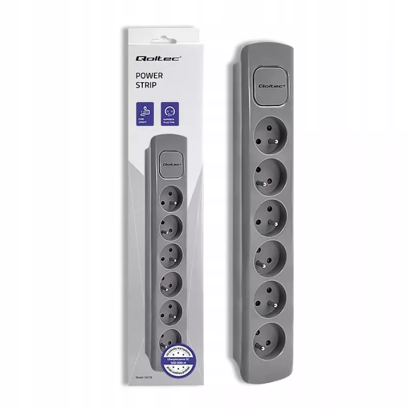 Qoltec 50277 Product Grau