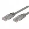 Patchkabel Kat.5e RJ45 UTP 3m grau