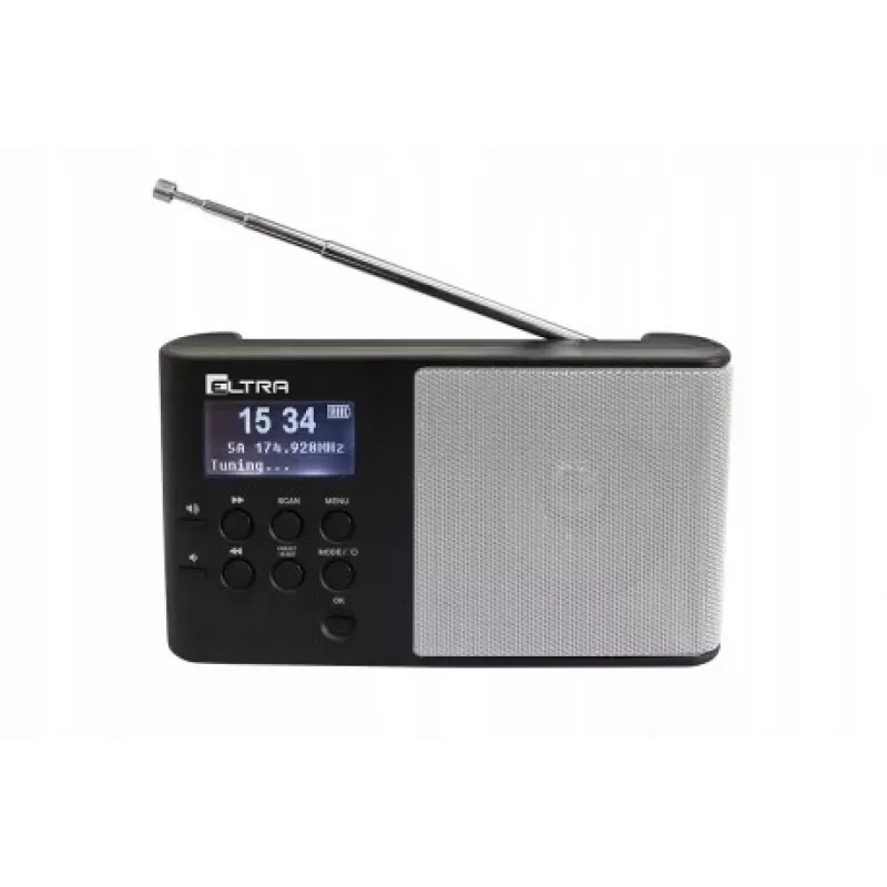 Tisch-DAB+ Radio Eltra Modell in Silber