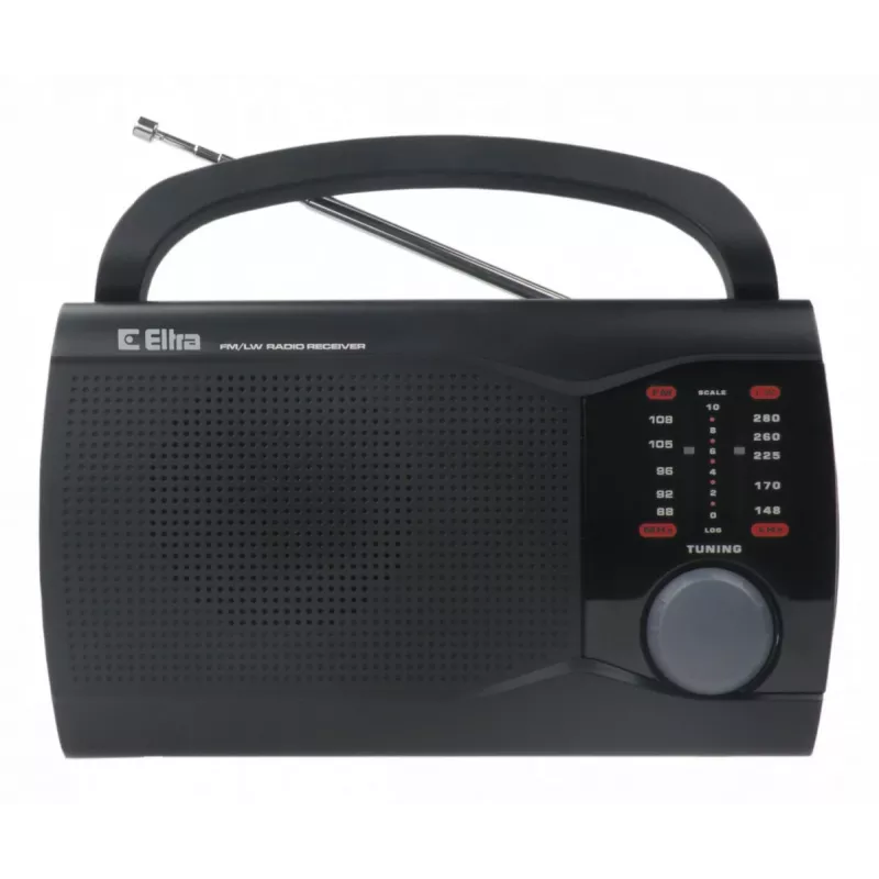 Radio FM AM Eltra Ewa Schwarz
