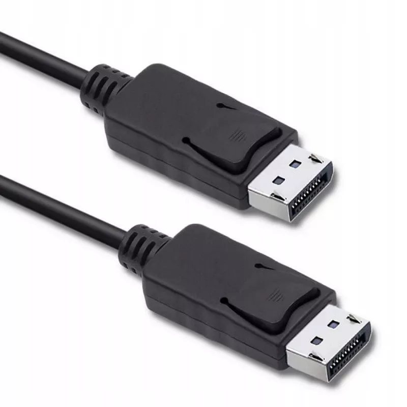 DisplayPort-Kabel Qoltec 50374 3 m Schwarz
