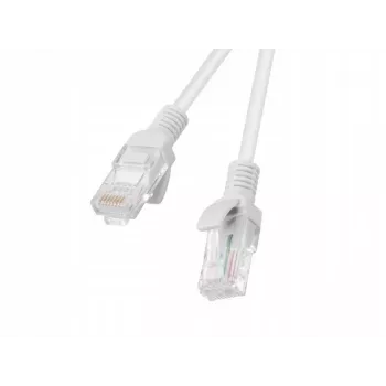 Netzwerkkabel LANBERG Cat6 RJ-45 auf RJ-45, Litzenkupfer, U/UTP, 1,5 m, weiß