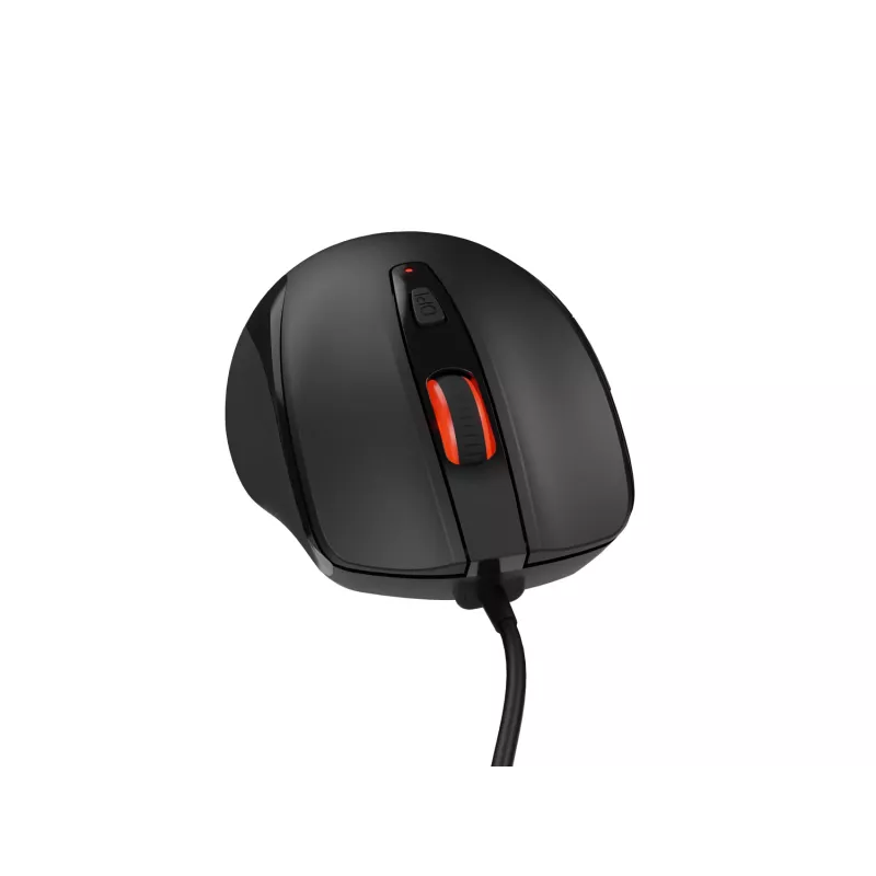 Kabelgebundene optische Maus NATEC NMY-2047 USB Typ-A, 4000 DPI, 6 Tasten, rechtshändig, Hintergrundbeleuchtung