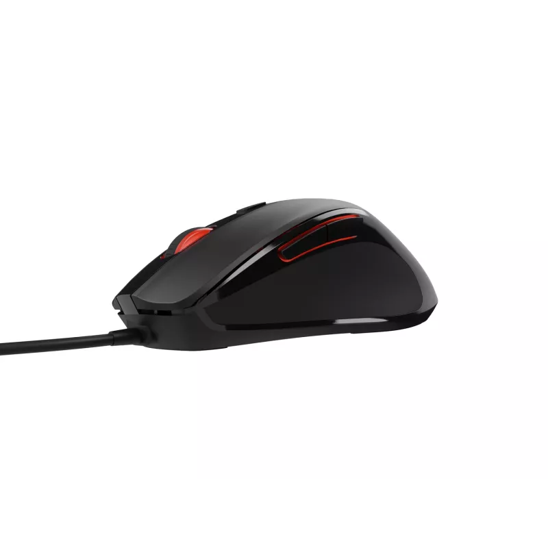 Kabelgebundene optische Maus NATEC NMY-2047 USB Typ-A, 4000 DPI, 6 Tasten, rechtshändig, Hintergrundbeleuchtung