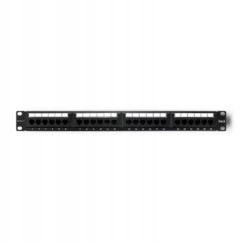 Patchpanel RACK 24 Ports, Cat.6 UTP
