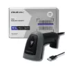 Hand-Barcodeleser QOLTEC 50863 — 1D/2D-Scanner, USB kabelgebunden, LED-Sensor, Schwarz, 5V, 1,8 m Kabel