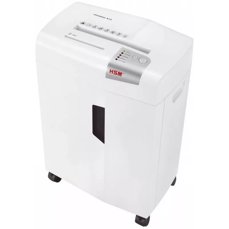 HSM shredstar X13 Aktenvernichter, 4 x 37 mm + separater CD-Schneidemechanismus