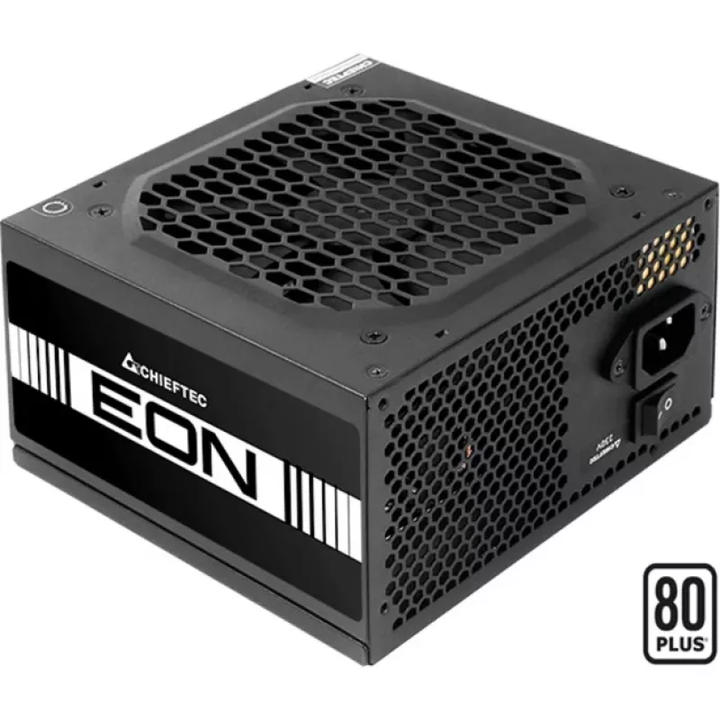 Chieftec EON Netzteil 600 W 20+4-Pin ATX ATX Schwarz