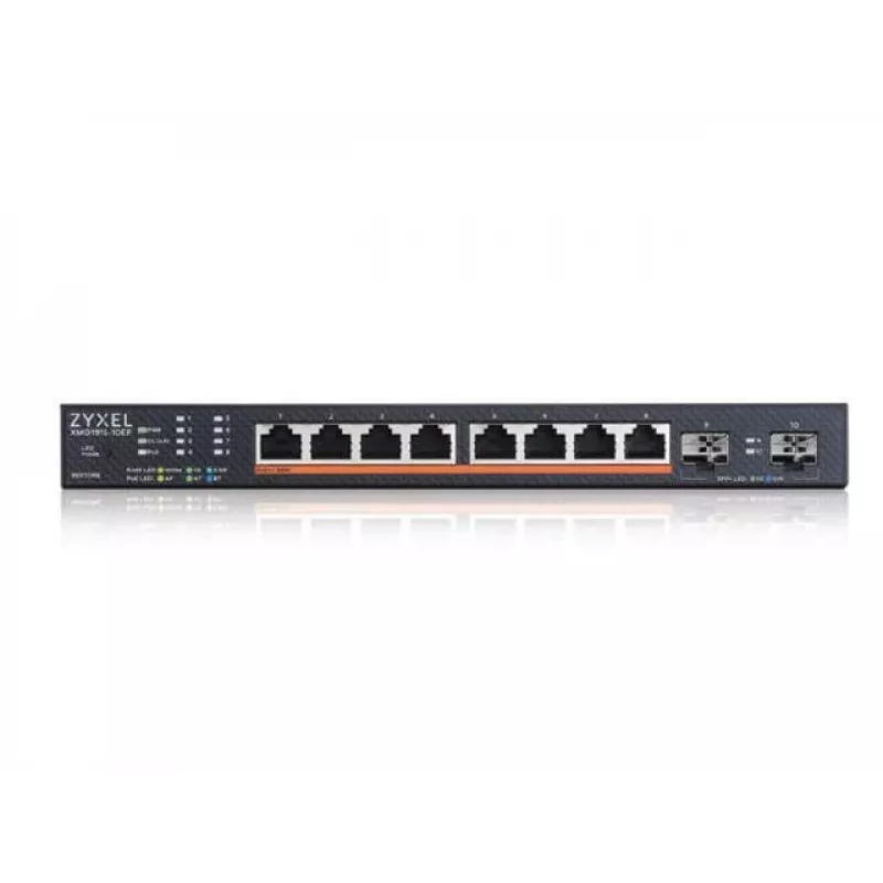 Zyxel XMG1915-10EP verwalteter L2 2.5G Ethernet (100/1000/2500) Leistung over Ethernet (PoE)