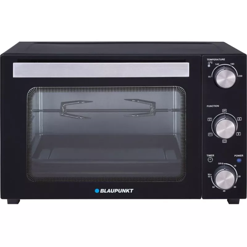 Blaupunkt EOM501 Mini-Backofen 31 L Schwarz, Edelstahl 1500 W