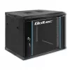 19 Zoll Rack-Schrank QOLTEC 54463 9U 600x500x450 mm Metallgehäuse für Netzwerkausrüstung