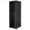 Freistehender Rack-Schrank LANBERG 42U FF01-6842-12BL 600×800×2127,5 mm, 1200 kg, IP20, Schlüsselschloss, Rollen