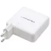 Qoltec GaN Charger FAST 108W | 5-20V | 3-4.7A | USB C | Weiß