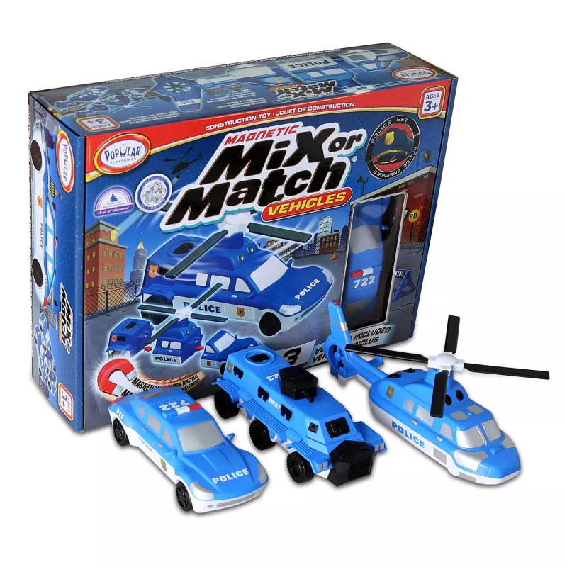 Fahrzeug-Set Popular Playthings Mix or Match Vehicles Police