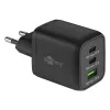 Goobay 64753 Charger for Mobile Devices Headphones - Smartphone - Tablet Schwarz AC Fast Charging Innenbereich (64753)