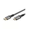Goobay 65270 Video-Kabel-Adapter 3 m DisplayPort HDMI Grau (65270)