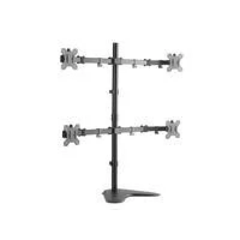 Monitor-Halterung LogiLink BP0046 81,3 cm (32 Zoll) Tisch Edelstahl