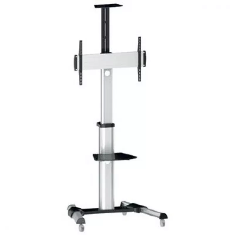 LogiLink BP0025 Multimedia-Wagen/Ständer Weiß Flachbildschirm