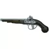 Metall-Piratenpistole Spielzeug Pulio Modell 15541/0 mit realistischem Design