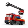 Konstruktionsspielzeug LEGO City Feuerwache mit Drehleiterfahrzeug 60414 — 843 Teile, 5 Minifiguren, 220×320×140 mm