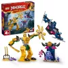 LEGO NINJAGO Arins Kampf-Mech Actionfigur Ninja-Spielzeug für Jungen und Mädchen ab 4 Jahren, Dragons Rising Set mit Arin Minifigur und Mini-Kata