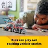 LEGO Creator 2-in-1 Pritschenwagen mit Hubschrauber Set 31146, umbaubares Modell für Kinder
