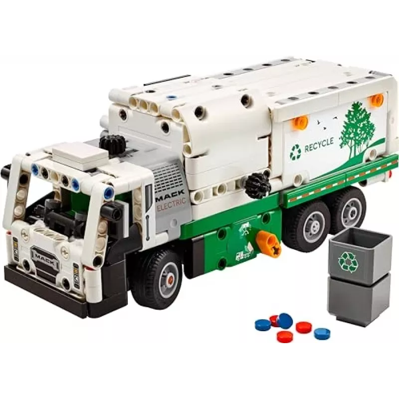 Konstruktionsspielzeug LEGO Technic Mack LR Elektro-Müllwagen 42167 — 503 Teile, motorisiert, Maße 230×80×90 mm