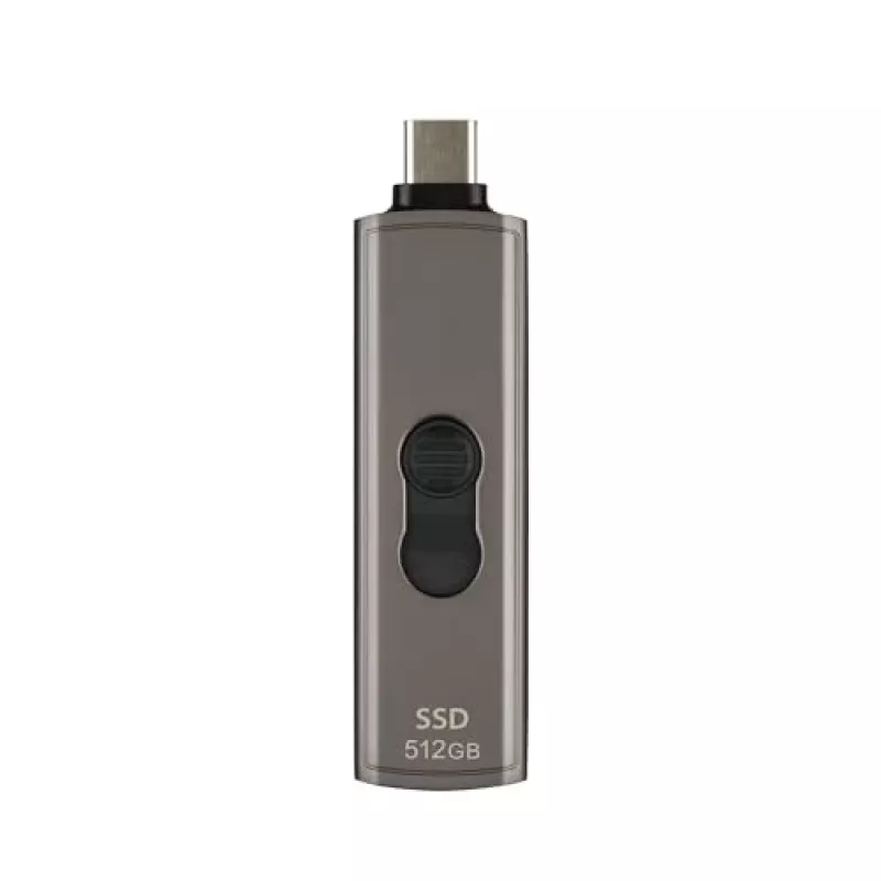 SSD-Laufwerk Transcend 512 GB USB Type-C ESD330C Braun Grau