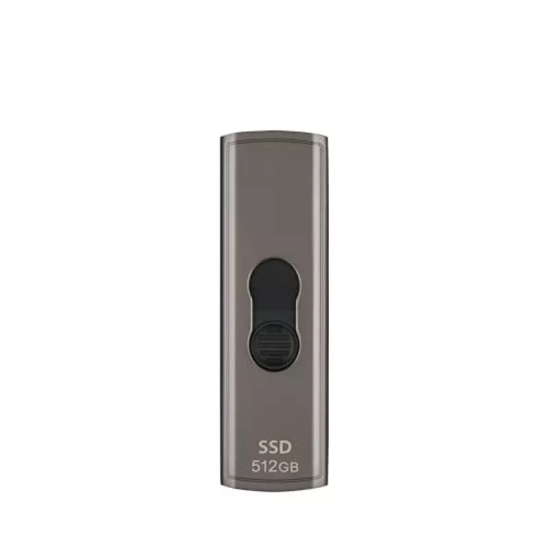 SSD-Laufwerk Transcend 512 GB USB Type-C ESD330C Braun Grau