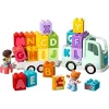 Konstruktionsspielzeug LEGO DUPLO 10421 ABC-Lastwagen, 36 Teile, 2 Minifiguren, ab 2 Jahren, Maße 110 × 140 × 70 mm