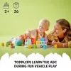 Konstruktionsspielzeug LEGO DUPLO 10421 ABC-Lastwagen, 36 Teile, 2 Minifiguren, ab 2 Jahren, Maße 110 × 140 × 70 mm