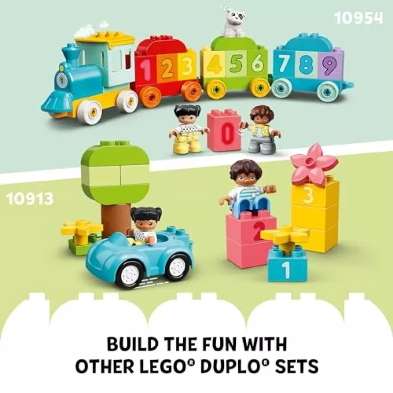 Konstruktionsspielzeug LEGO DUPLO 10421 ABC-Lastwagen, 36 Teile, 2 Minifiguren, ab 2 Jahren, Maße 110 × 140 × 70 mm