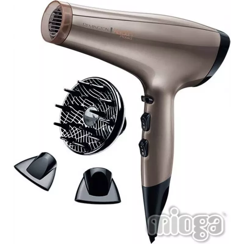 Haartrockner mit 2200 W Leistung von Keratin Protect - Channel AC 8002, 1er-Pack