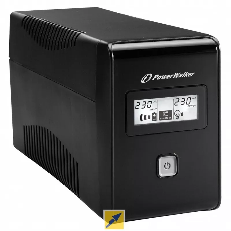 PowerWalker VI 850 LCD unterbrechungsfreie Stromversorgung (USV) Line-Interactive 0,85 kVA 480 W