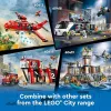 LEGO City Baukasten Polizeistation Gefängnisinsel 60419 — 980 Teile, 7 Minifiguren, 370×400×160 mm