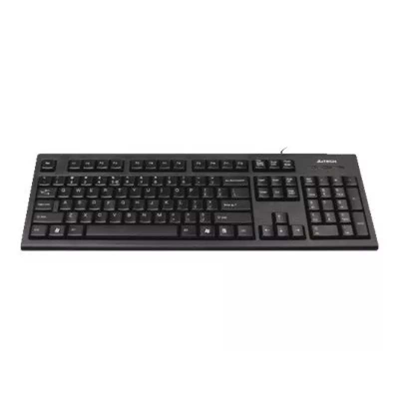 A4Tech KR-85 Tastatur USB QWERTY US Englisch Schwarz
