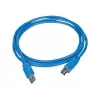 Gembird - USB Kabel - USB Type a (M) Zu USB Type B (M) - USB 3.0 - 1.8 M - Moulded - Blau