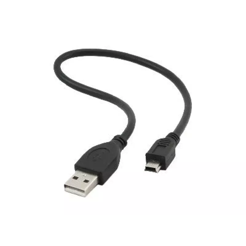 Gembird USB 2.0 A auf Mini-USB-M-Stecker Kabel 0,3 m Grau