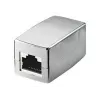 Wentronic Goobay CAT 5e RJ45-Steckverbinder/Kupplung – bis 100 MHz-Netzwerke, geschirmt (15027)