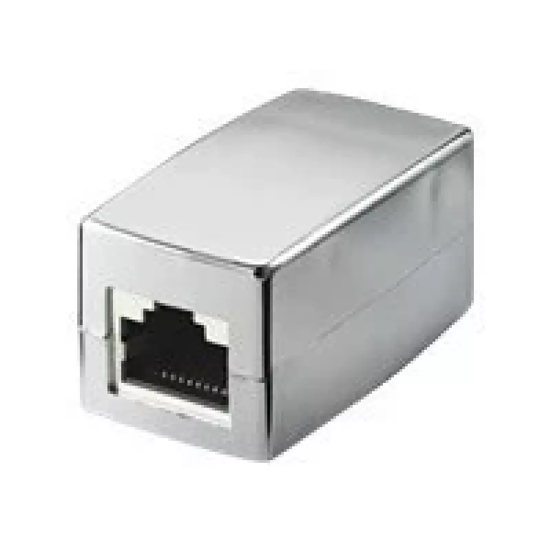 Wentronic Goobay CAT 5e RJ45-Steckverbinder/Kupplung – bis 100 MHz-Netzwerke, geschirmt (15027)