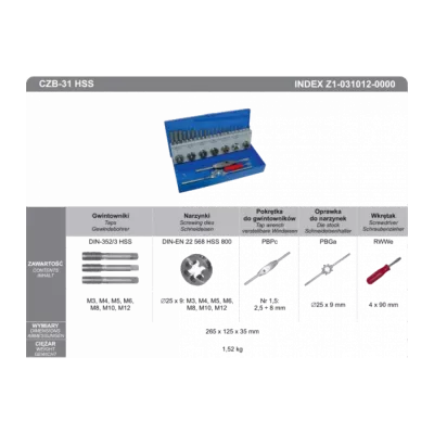 Gewindeschneider-Sets